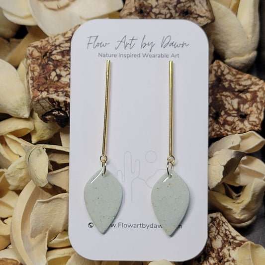 Destin inspired long drop earrings